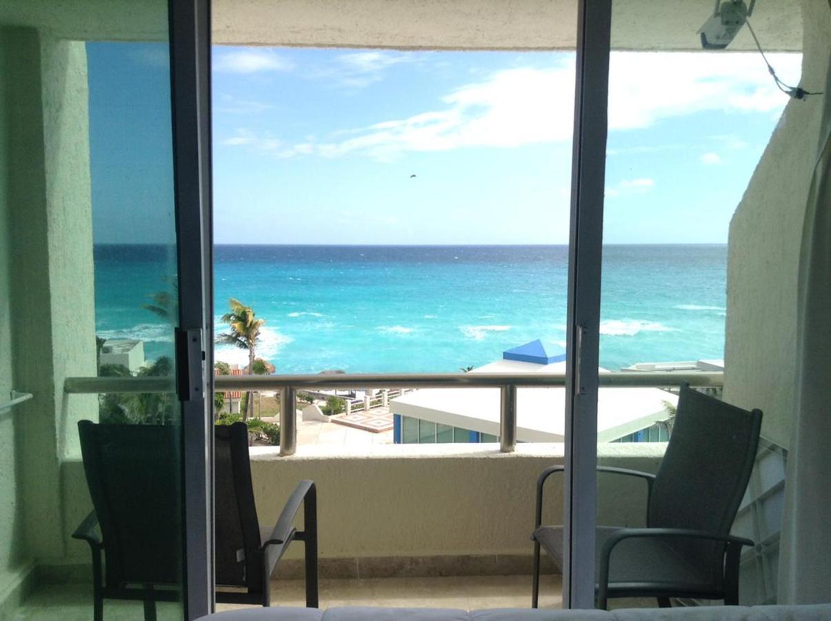 Departamento Cielo Ocen View En Condominios Solymar Cancún Exterior foto
