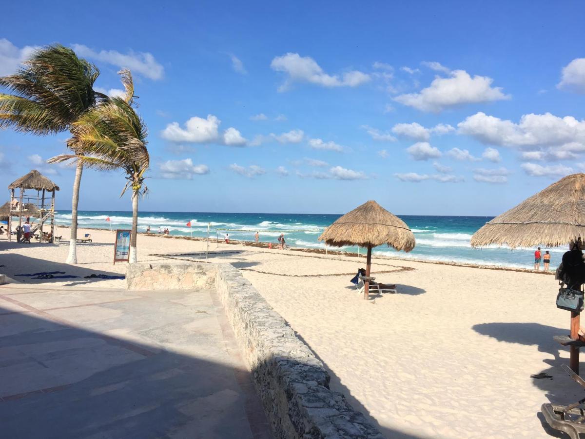 Departamento Cielo Ocen View En Condominios Solymar Cancún Exterior foto