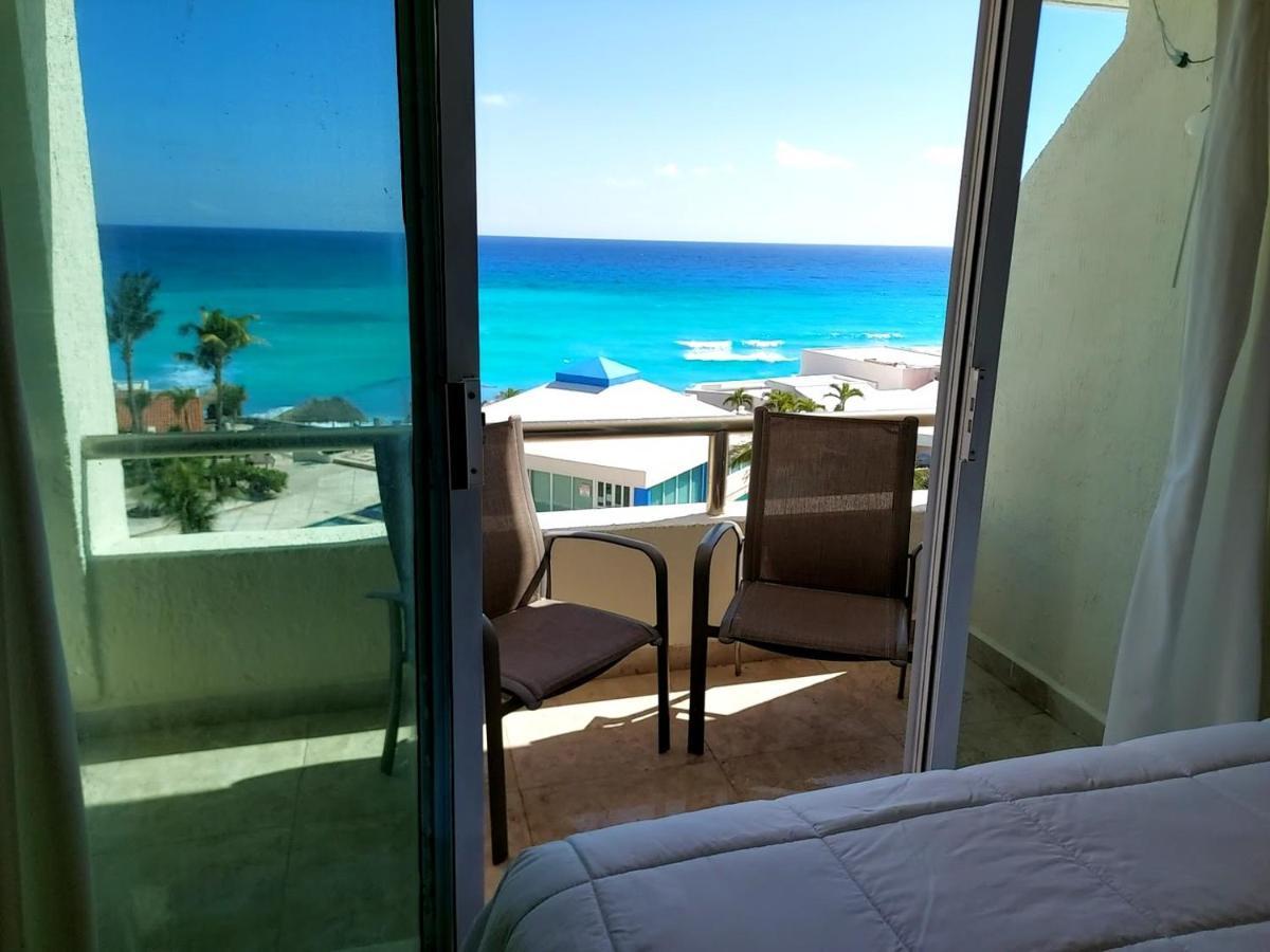 Departamento Cielo Ocen View En Condominios Solymar Cancún Exterior foto