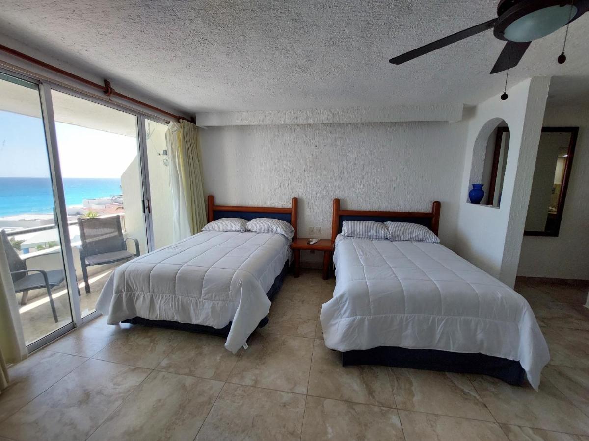 Departamento Cielo Ocen View En Condominios Solymar Cancún Exterior foto