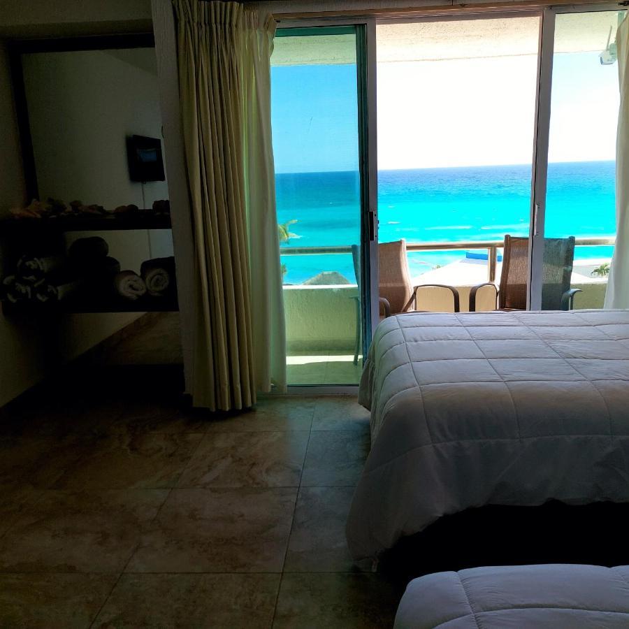 Departamento Cielo Ocen View En Condominios Solymar Cancún Exterior foto